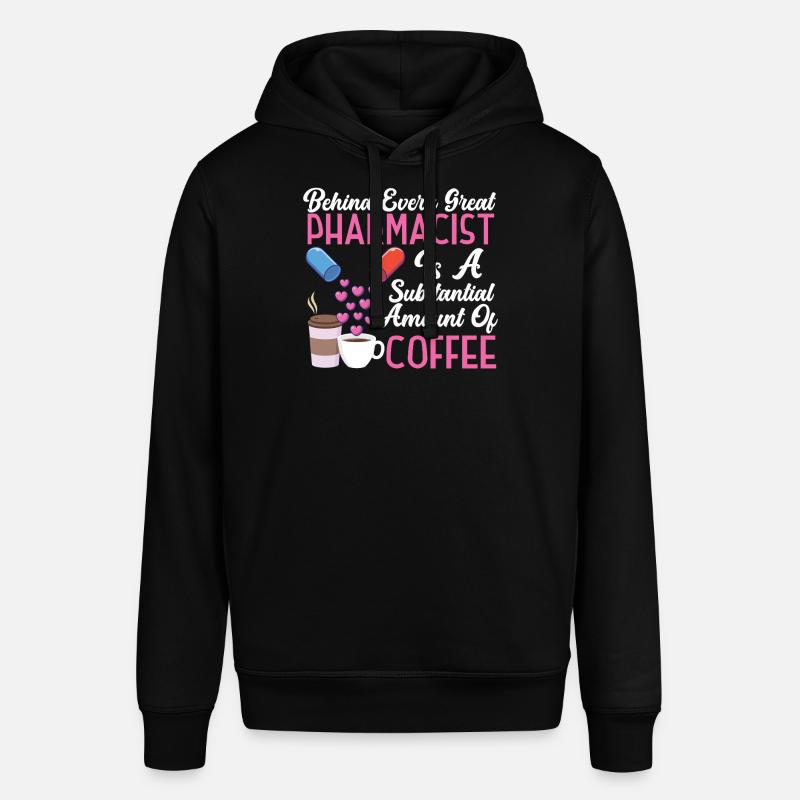 Pharmacy Tech Technician - Stanley/Stella SOUNDER Unisex Hoodie - black