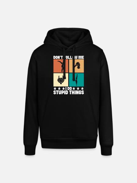 Diving diving board - Stanley/Stella SOUNDER Unisex Hoodie - black