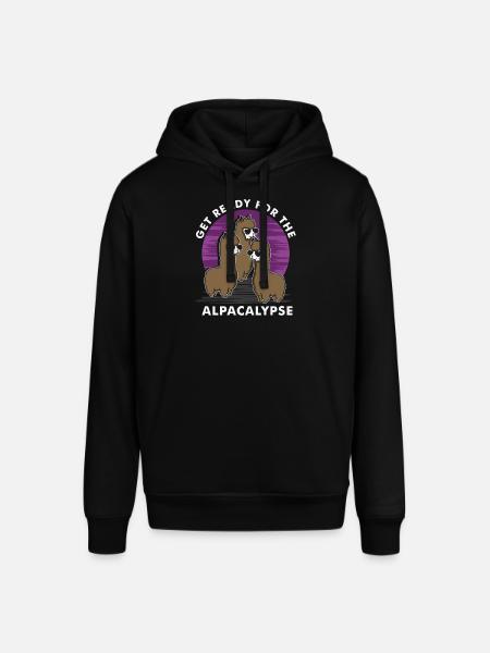 Préparez-vous pour l'alpakalypse - Sweat à capuche SOUNDER Stanley/Stella Unisexe - noir