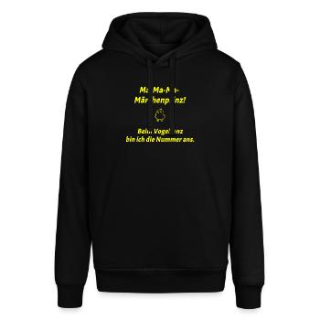 Ma-Ma-Ma-Märchenprinz - Stanley/Stella Unisex Hoodie SOUNDER - Schwarz - Vorne - Alina (178cm) & Michal (187cm)
