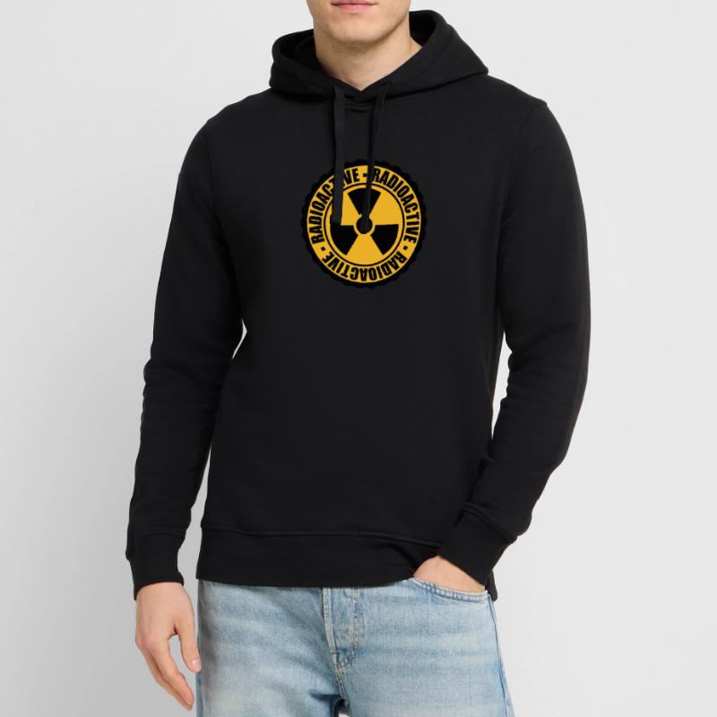stamp danger caution caution caution atomic bomb Stanley/Stella SOUNDER Unisex Hoodie