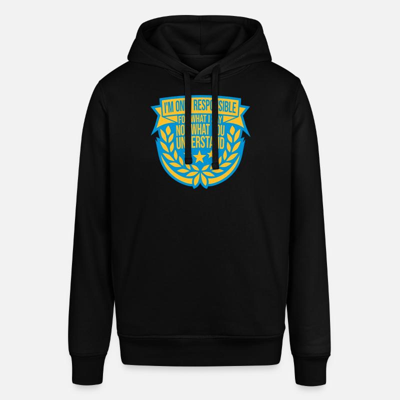 ce que je dis citation - Sweat à capuche SOUNDER Stanley/Stella Unisexe - noir