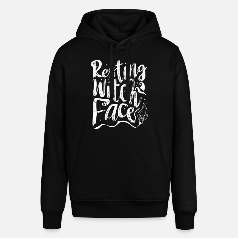 Halloween Drôle Resting witch face - Sweat à capuche SOUNDER Stanley/Stella Unisexe - noir