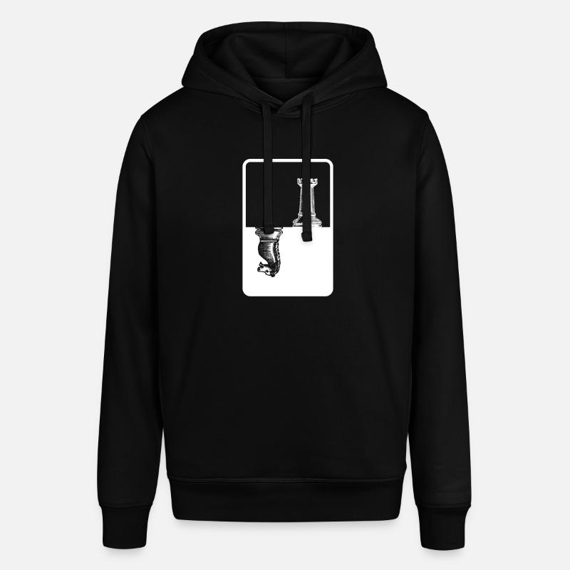 Springer Tour d’échecs cadeau - Sweat à capuche SOUNDER Stanley/Stella Unisexe - noir