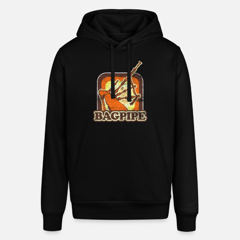 cornemuses - Sweat à capuche SOUNDER Stanley/Stella Unisexe - noir