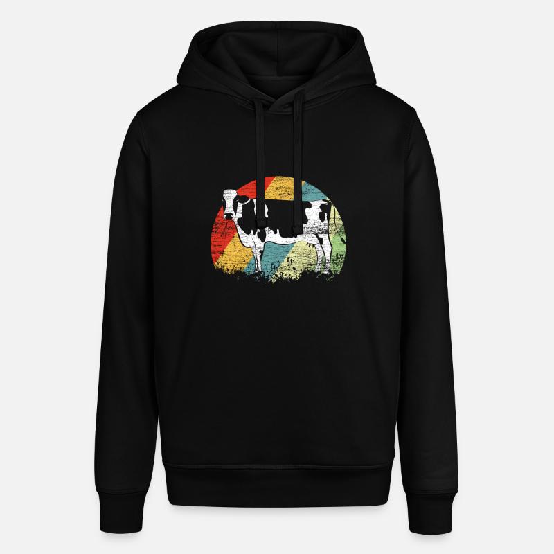 Vache - Sweat à capuche SOUNDER Stanley/Stella Unisexe - noir