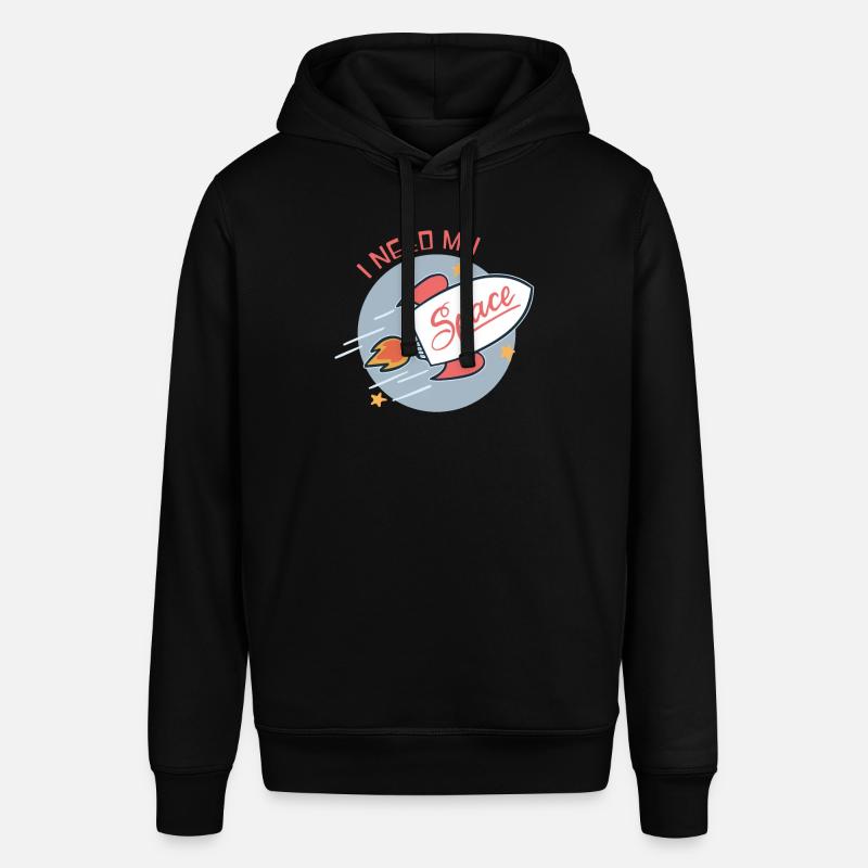 Fusée spatiale - Sweat à capuche SOUNDER Stanley/Stella Unisexe - noir