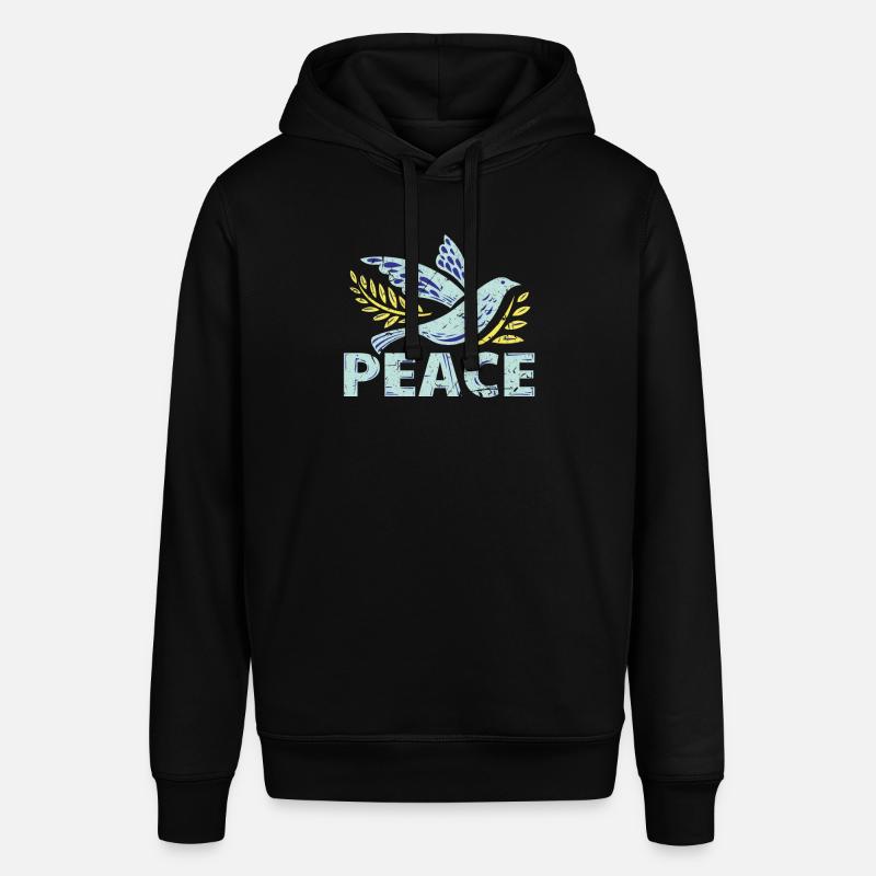 Symbole de la paix - Sweat à capuche SOUNDER Stanley/Stella Unisexe - noir