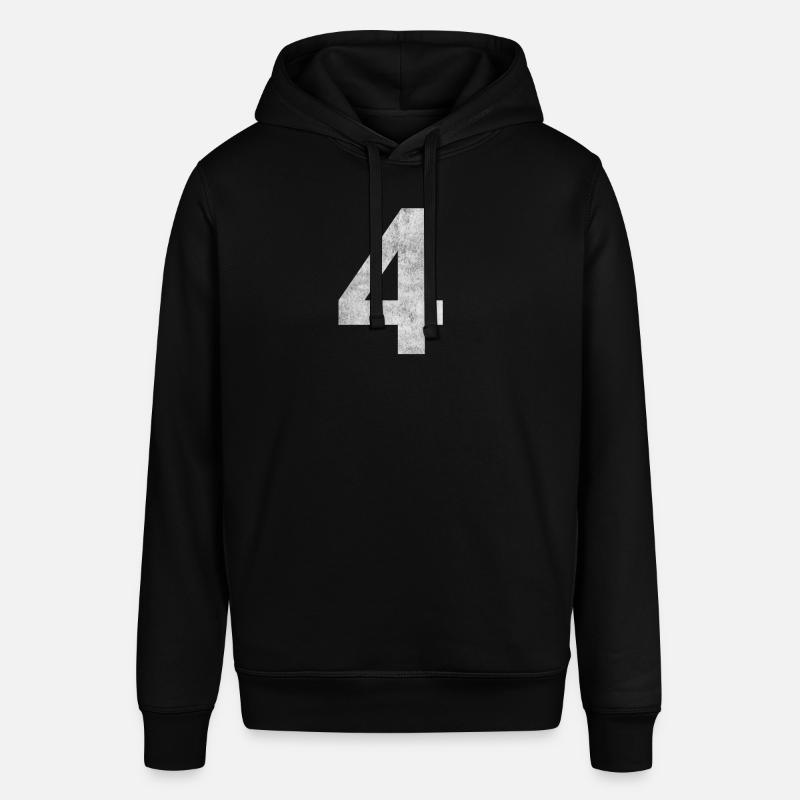 Le chiffre 4 - Sweat à capuche SOUNDER Stanley/Stella Unisexe - noir