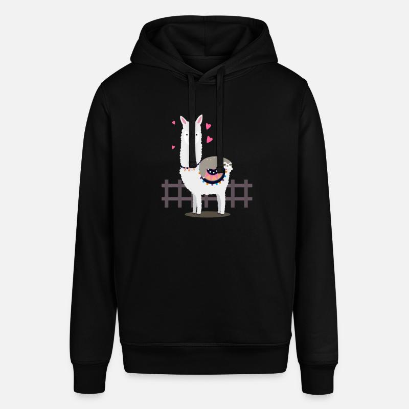 Lama Sloth - Sweat à capuche SOUNDER Stanley/Stella Unisexe - noir