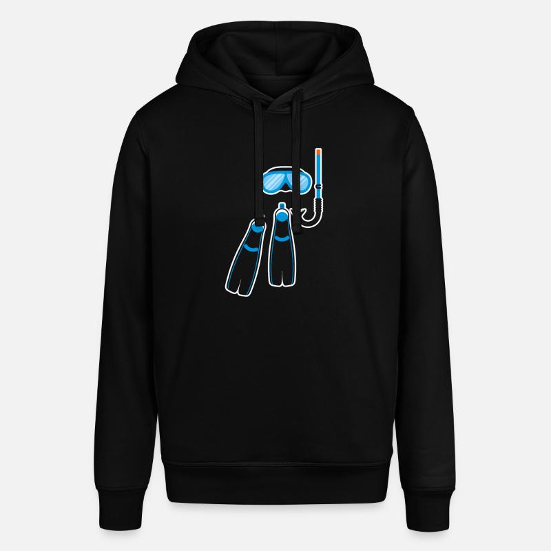 Équipement de plongée - Sweat à capuche SOUNDER Stanley/Stella Unisexe - noir