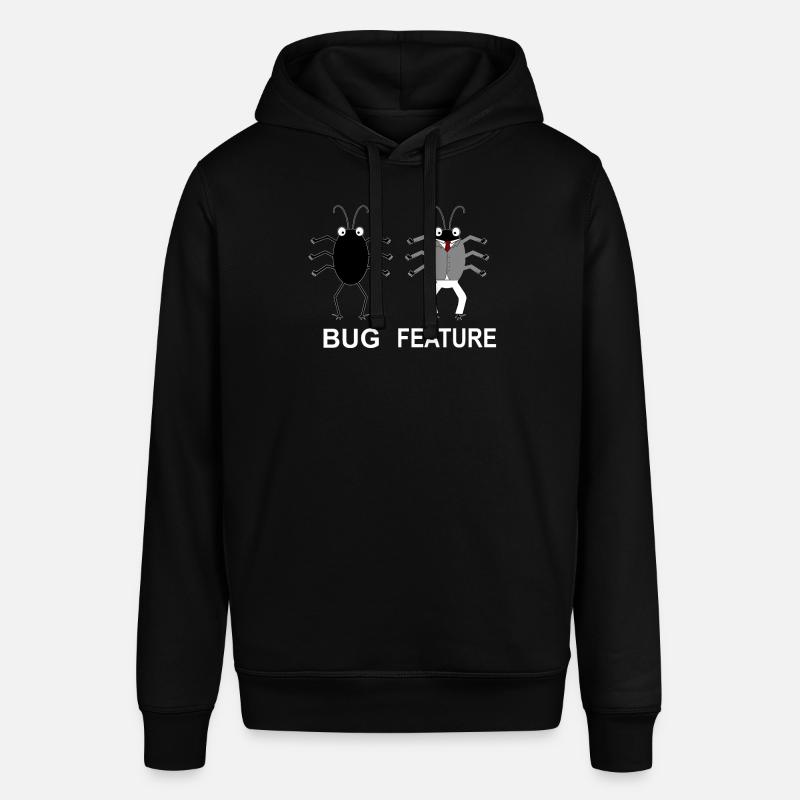 Bug Feature - Computer Scientist Programmer - Stanley/Stella SOUNDER Unisex Hoodie - black
