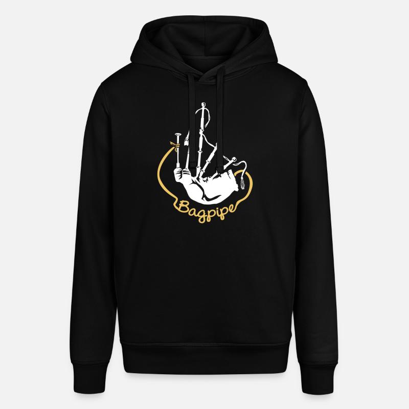 cornemuses - Sweat à capuche SOUNDER Stanley/Stella Unisexe - noir