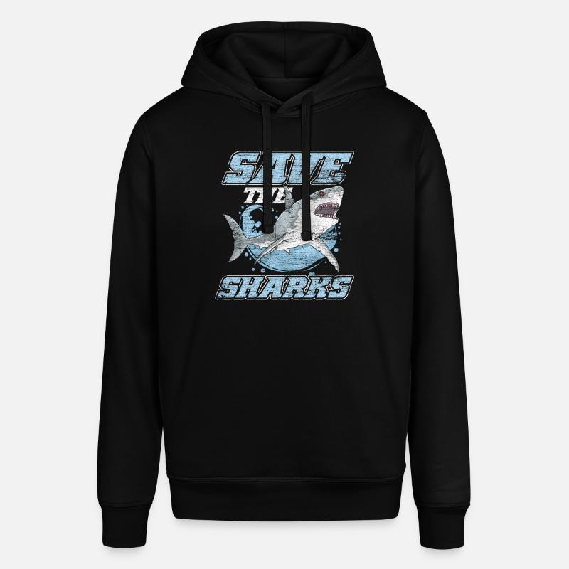 Requin Espèces menacées - Sweat à capuche SOUNDER Stanley/Stella Unisexe - noir