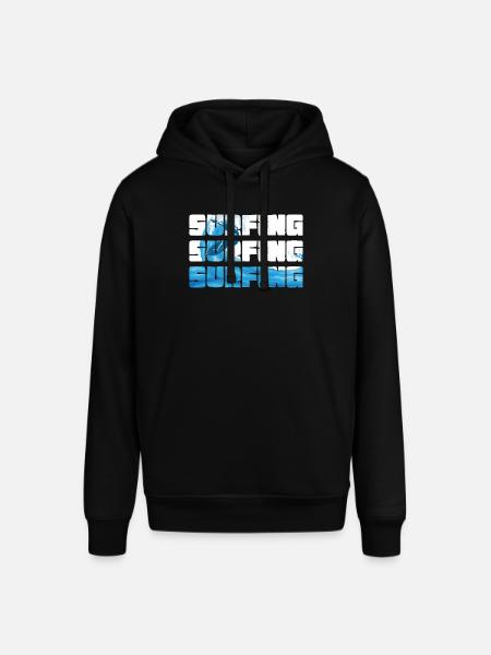Surfing Sport - Stanley/Stella SOUNDER Unisex Hoodie - black