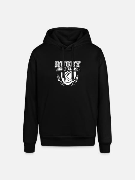 Rugby Rugby Rugby - Stanley/Stella SOUNDER Unisex Hoodie - black