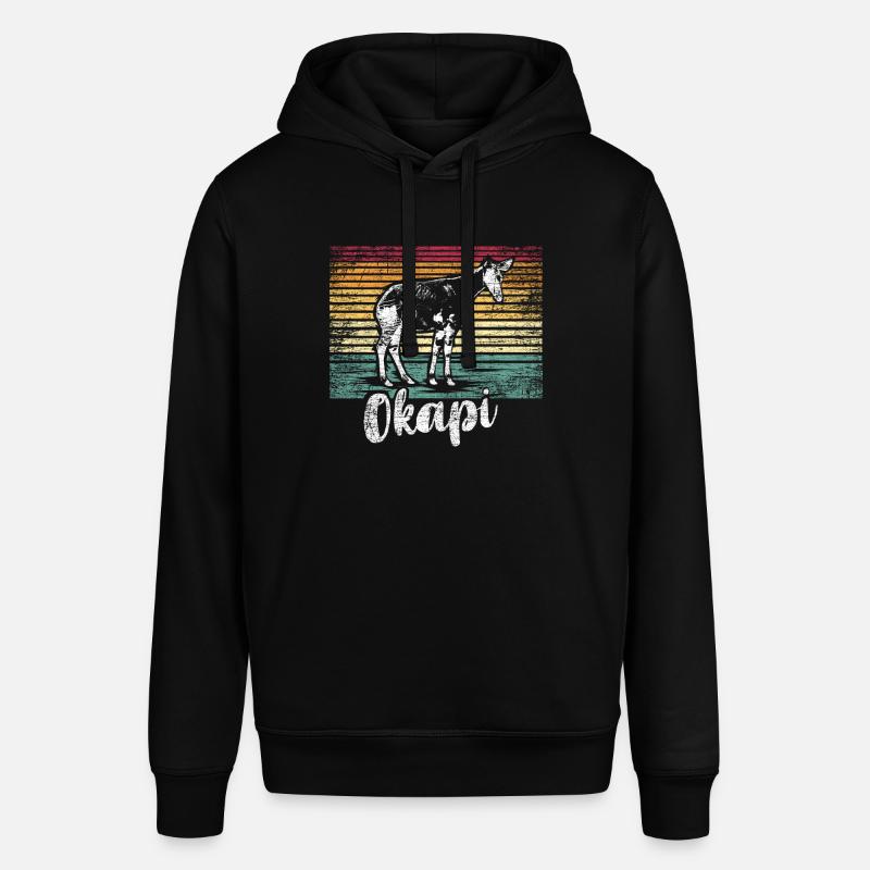 Okapi cadeau - Sweat à capuche SOUNDER Stanley/Stella Unisexe - noir