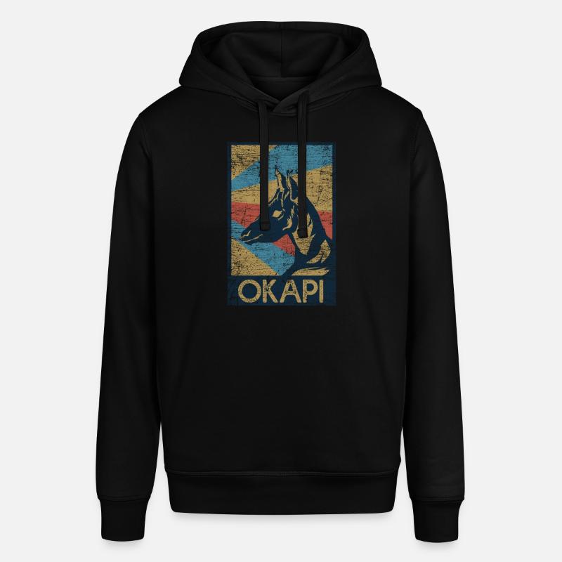 Okapi cadeau - Sweat à capuche SOUNDER Stanley/Stella Unisexe - noir
