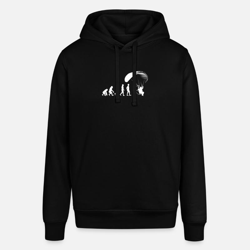 Paramotor Evolution Paragliders Paragliding - Stanley/Stella SOUNDER Unisex Hoodie - black