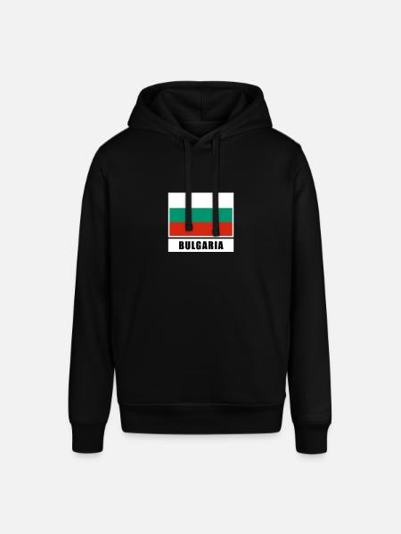 Bulgaria - Stanley/Stella SOUNDER Unisex Hoodie - black