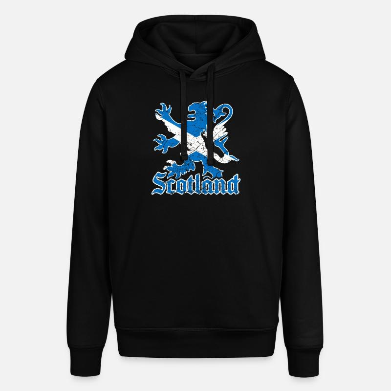 Drapeau écosse lion - Sweat à capuche SOUNDER Stanley/Stella Unisexe - noir