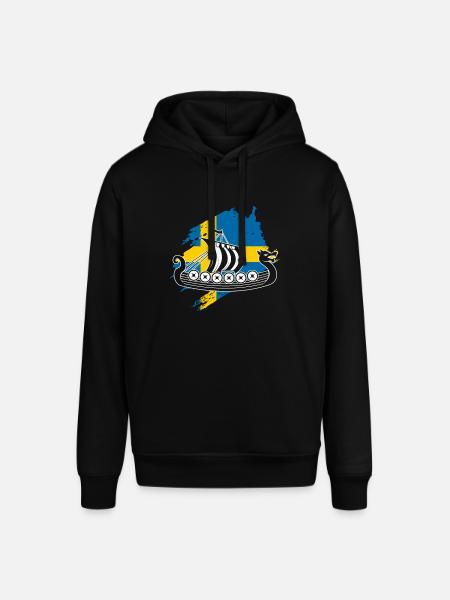 Schweden Wikinger - Stanley/Stella Unisex Hoodie SOUNDER - Schwarz