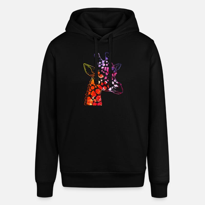 Girafe - Sweat à capuche SOUNDER Stanley/Stella Unisexe - noir