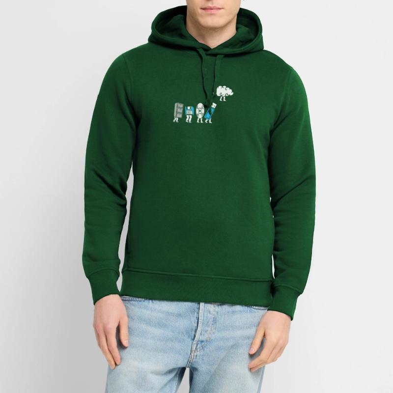 Cloud Computing Evolution Computer Entwicklung Stanley/Stella Unisex Hoodie SOUNDER