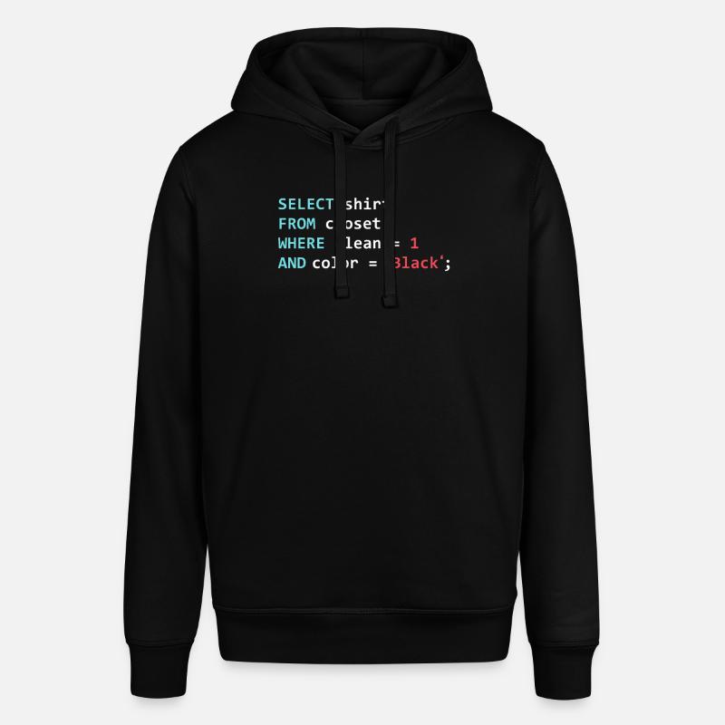 Programmeur Datanbank Funny SQL Query - Sweat à capuche SOUNDER Stanley/Stella Unisexe - noir