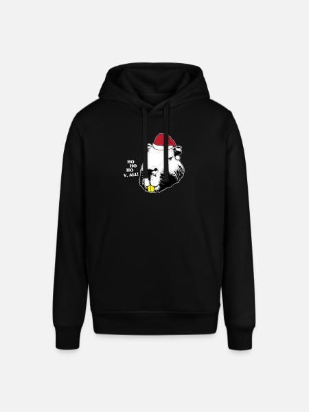 Capybara Noël - Sweat à capuche SOUNDER Stanley/Stella Unisexe - noir