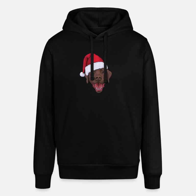 Noël au Labrador - Sweat à capuche SOUNDER Stanley/Stella Unisexe - noir