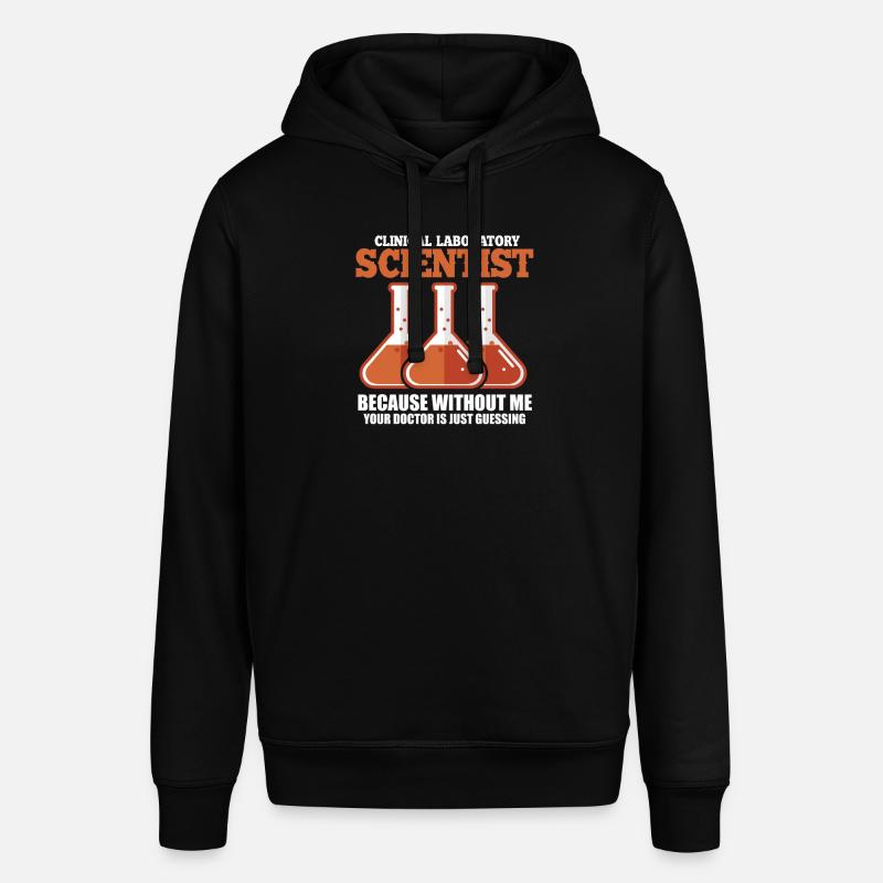 Scientifique scientifique nerd chimie cadeau - Sweat à capuche SOUNDER Stanley/Stella Unisexe - noir