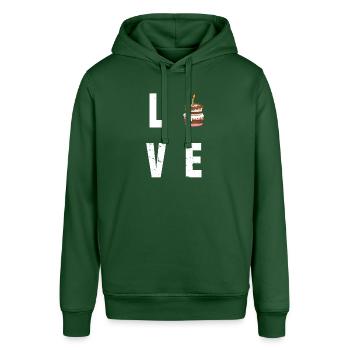 Kuchen Torte Törtchen Backen Bäcker Konditor Cake - Stanley/Stella Unisex Hoodie SOUNDER - Flaschengrün - Vorne - Alina (178cm) & Michal (187cm)