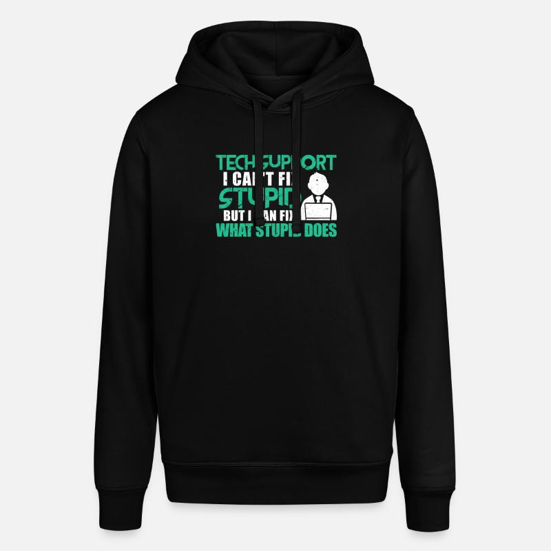 Support technique - Sweat à capuche SOUNDER Stanley/Stella Unisexe - noir