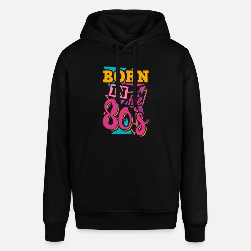 Né dans les années 80 - Sweat à capuche SOUNDER Stanley/Stella Unisexe - noir