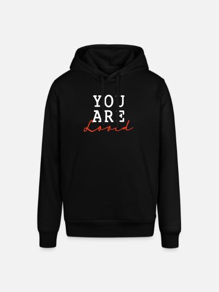 You are loved - Stanley/Stella SOUNDER Unisex Hoodie - black