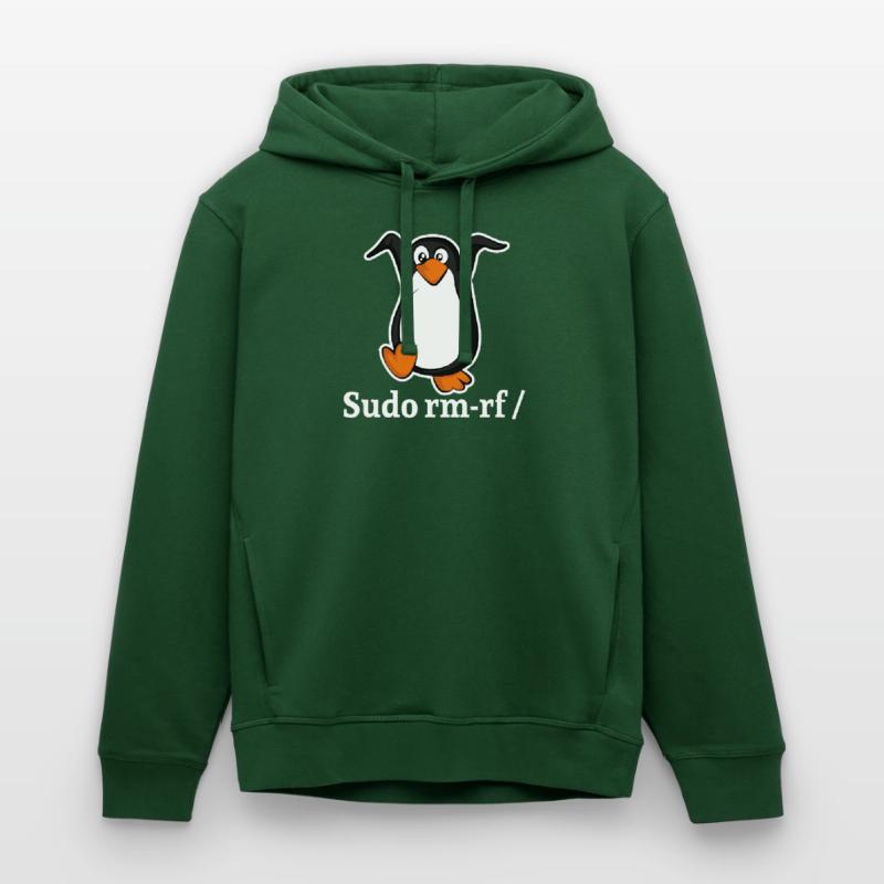 Tux Linux Pingouin Sudo Rm Rf | Computerfreak Hack Sweat à capuche SOUNDER Stanley/Stella Unisexe