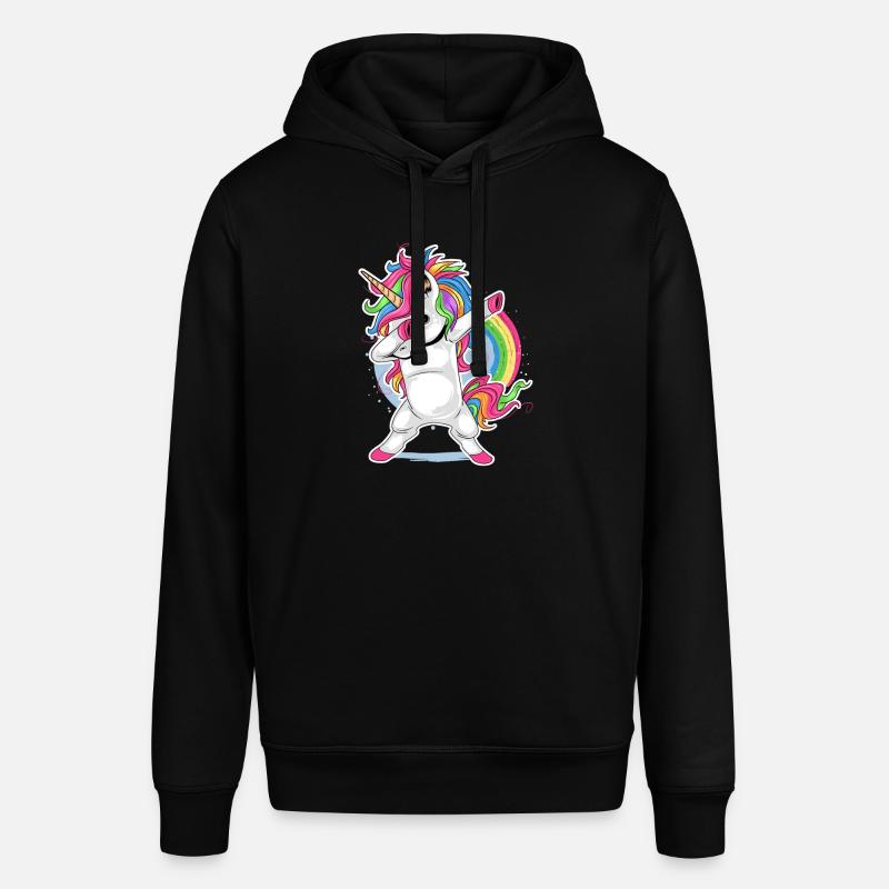 Einhorn Comic Dapping - Sweat à capuche SOUNDER Stanley/Stella Unisexe - noir
