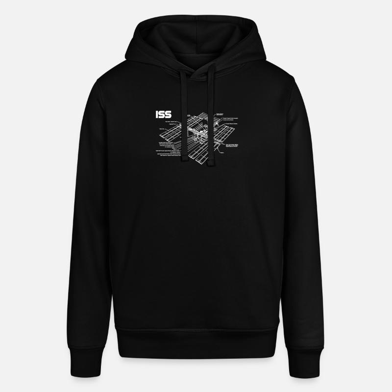 Station spatiale internationale ISS - Sweat à capuche SOUNDER Stanley/Stella Unisexe - noir