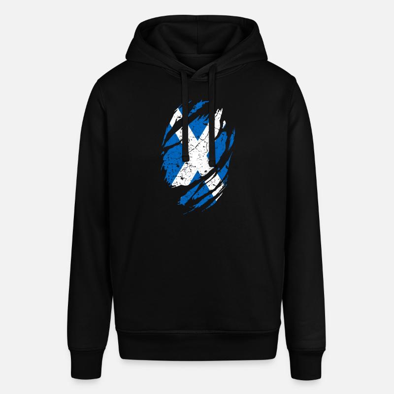 Drapeau Ecosse - Sweat à capuche SOUNDER Stanley/Stella Unisexe - noir