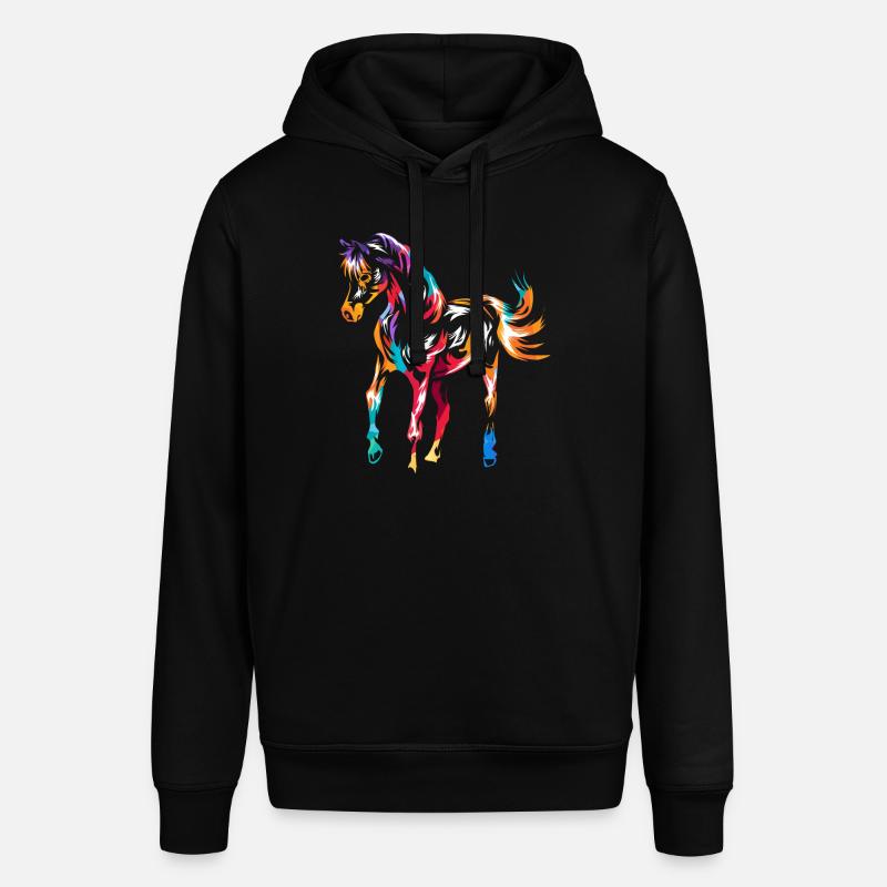 Cheval arabe - Sweat à capuche SOUNDER Stanley/Stella Unisexe - noir