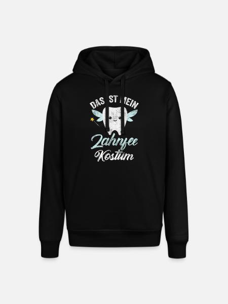 Zahnfee Kostüm Karneval Fasching Fee - Stanley/Stella Unisex Hoodie SOUNDER - Schwarz