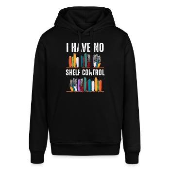 Bücher Lesen - Stanley/Stella Unisex Hoodie SOUNDER - Schwarz - Vorne - Alina (178cm) & Michal (187cm)