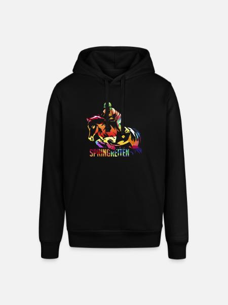 Springreiten Reitsport - Stanley/Stella Unisex Hoodie SOUNDER - Schwarz
