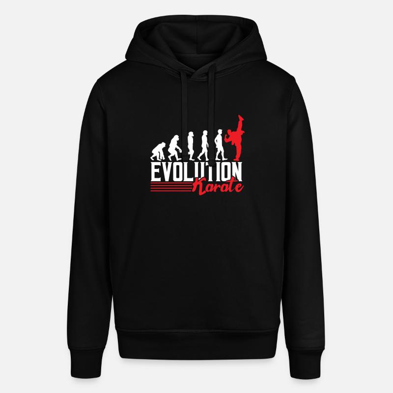 Karaté évolution - Sweat à capuche SOUNDER Stanley/Stella Unisexe - noir