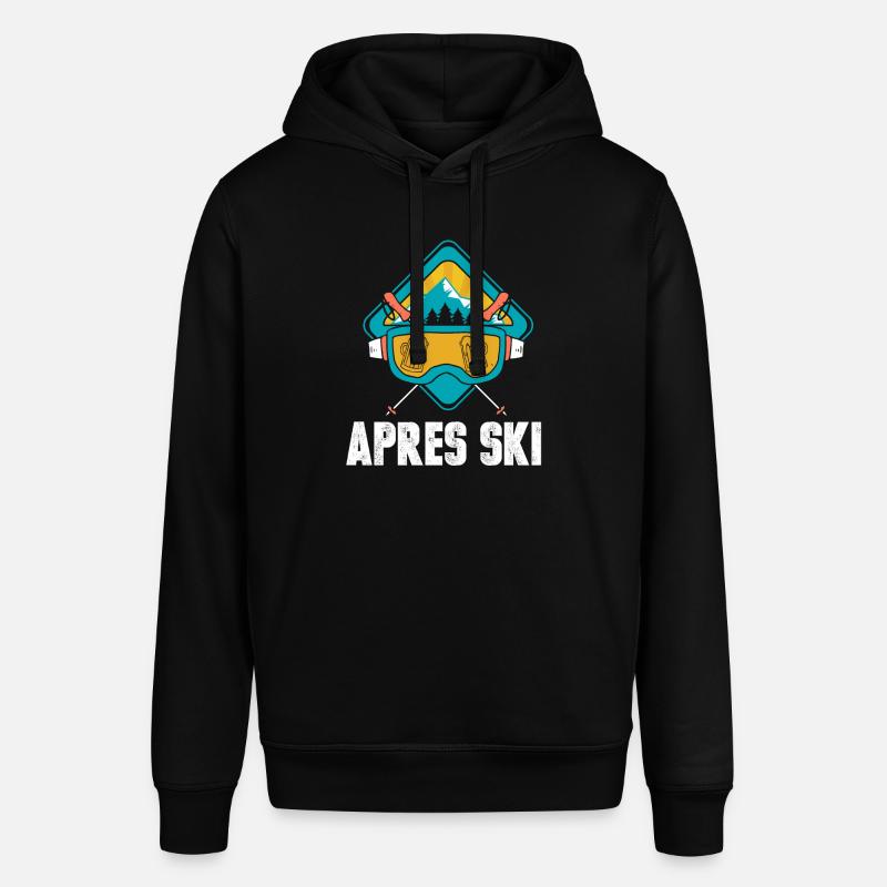 Vacances au ski après ski - Sweat à capuche SOUNDER Stanley/Stella Unisexe - noir