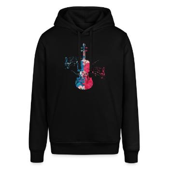 Cello Cellospieler Musik - Stanley/Stella Unisex Hoodie SOUNDER - Schwarz - Vorne - Alina (178cm) & Michal (187cm)