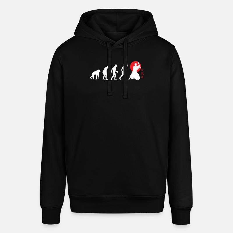 L'Aikido Evolution - Aïkido martial japonais - Sweat à capuche SOUNDER Stanley/Stella Unisexe - noir