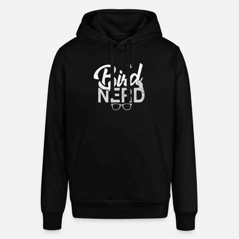 Nerd d'oiseau - Sweat à capuche SOUNDER Stanley/Stella Unisexe - noir