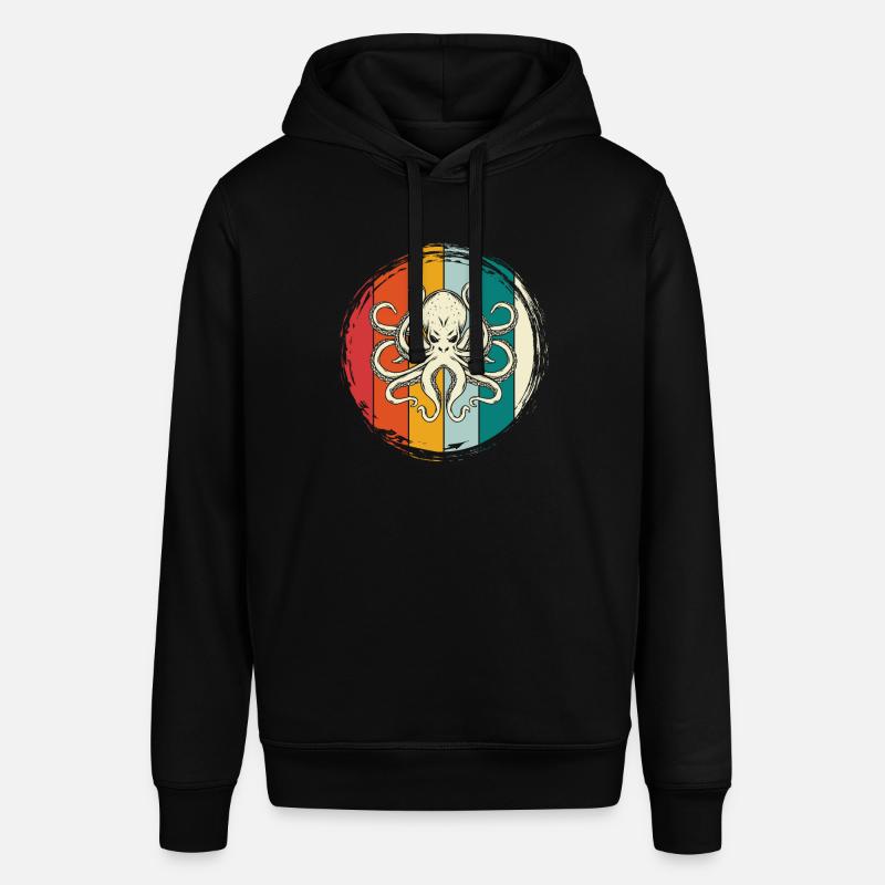 Pieuvre pirate pieuvre - Sweat à capuche SOUNDER Stanley/Stella Unisexe - noir